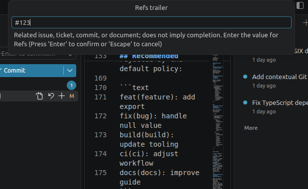 Link related work with a footer Link related work with a footer